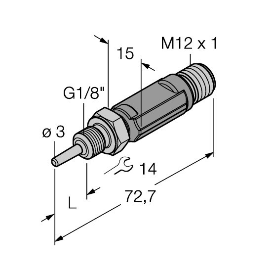 TTM100C-103A-G1/8-LI6-H1140-L013 датчик температуры