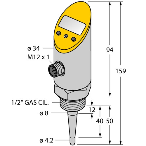 TS-516-LI2UPN8X-H1141-L050 | 6840028 датчик температуры